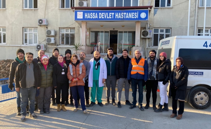 Medicabil’in sağlık ekibi deprem bölgesindeki görevini tamamladı